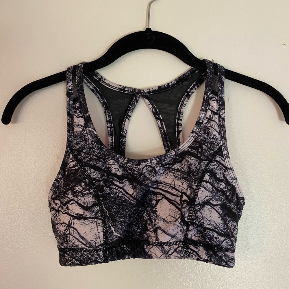 Kyodan Black and Gray Sports Bra